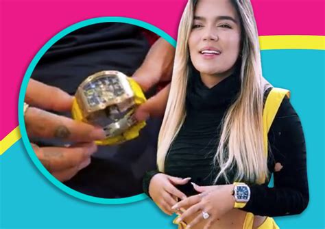 reloj richard miller de karol g|El carísimo regalo de Anuel AA a Karol G que podría haber.